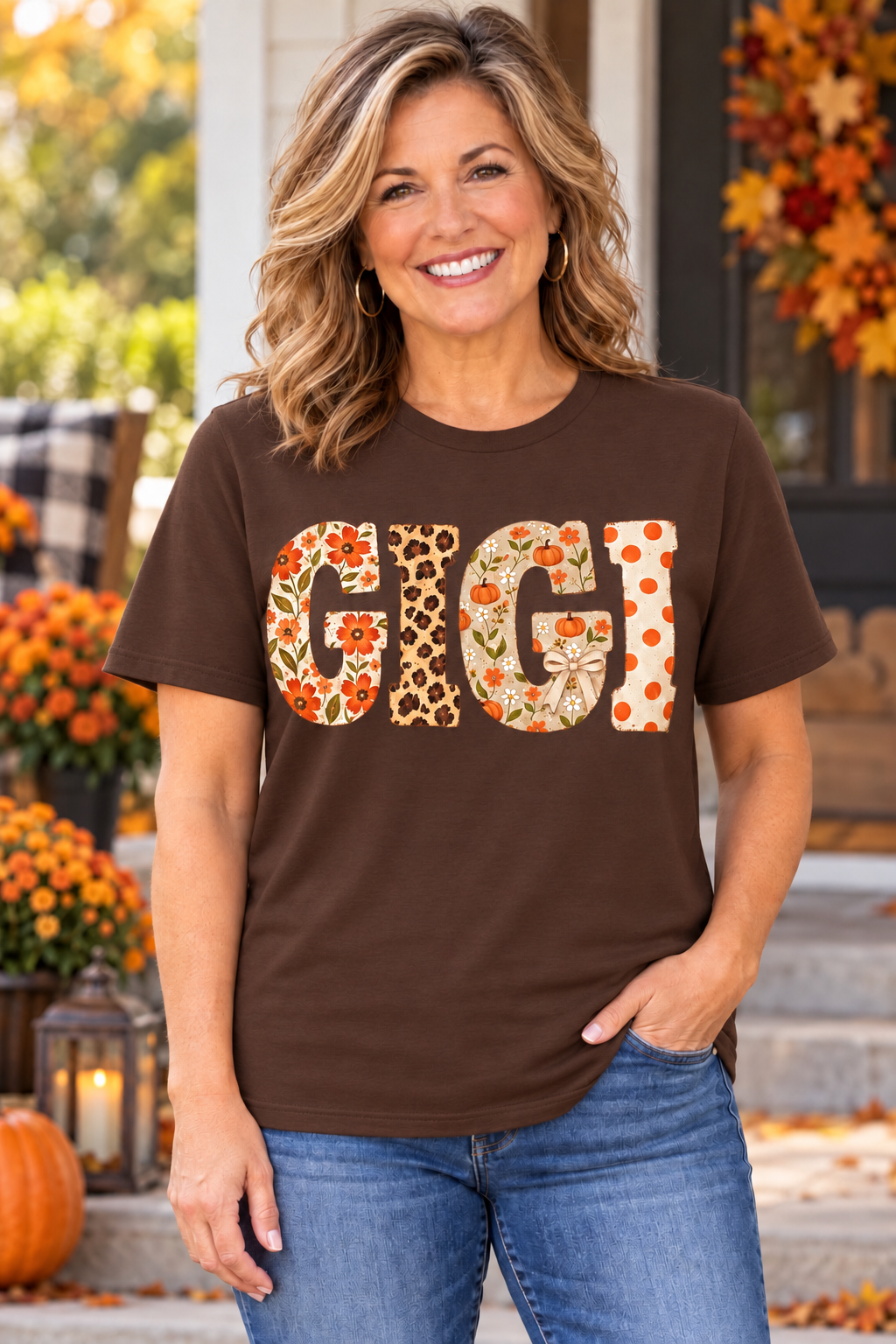 Customizable Name Fall - Unisex Graphic Sweatshirt/Tee