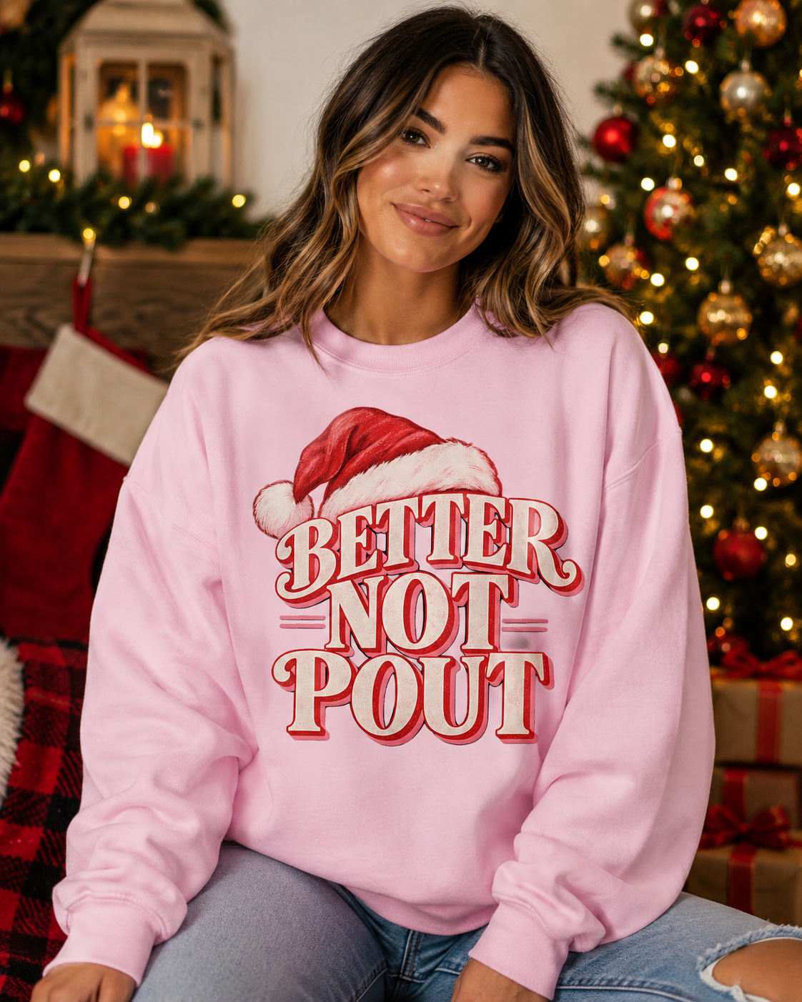 Better Not Pout - Unisex Graphic Sweatshirt/Tee