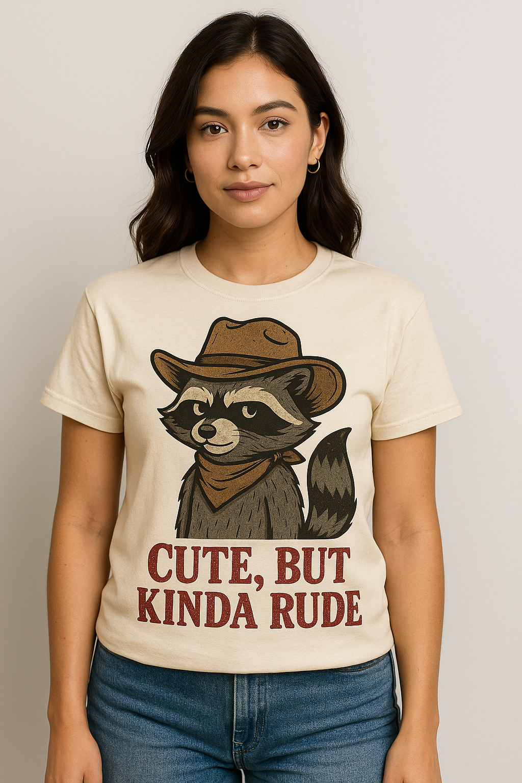 CUTE BUT KINDA RUDE - UNISEX GRAPHIC TSHIRT