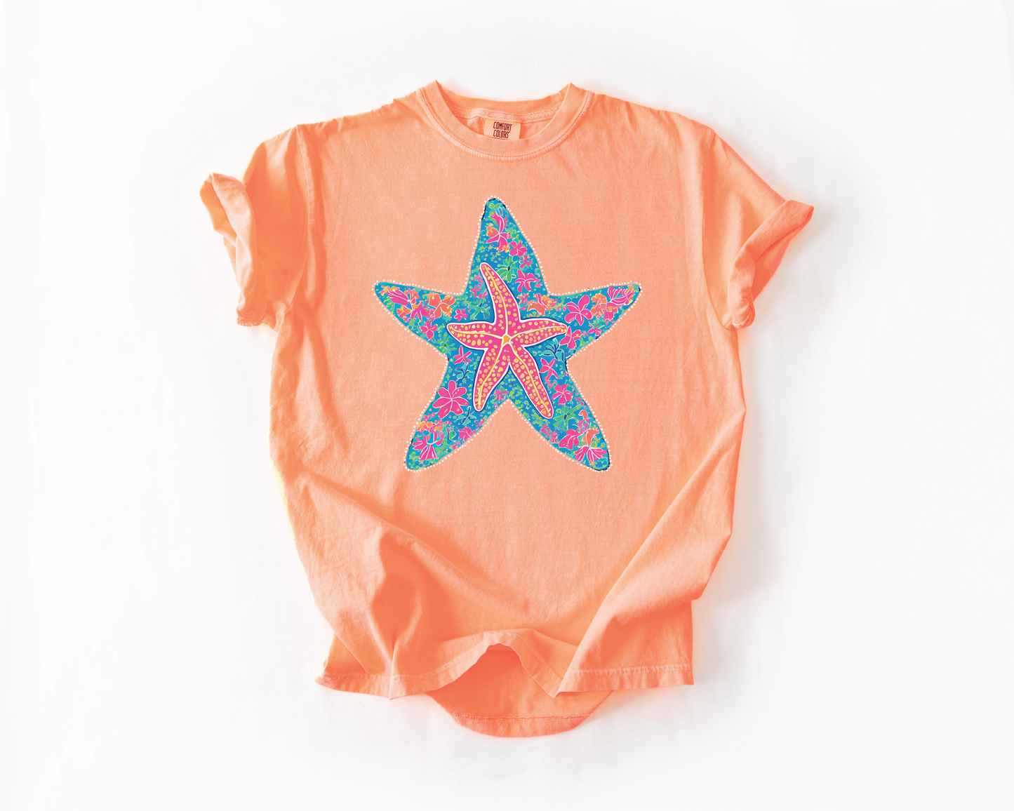 Floral Starfish Summer Tee