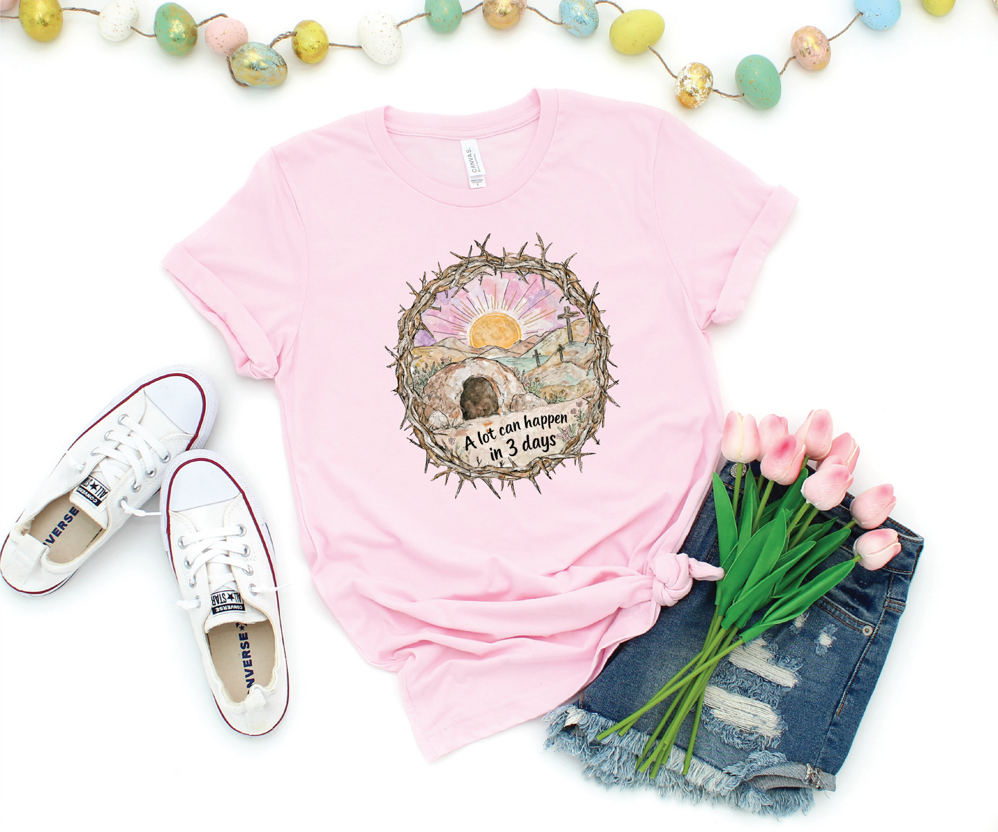 Alot Can Happen In 3 Days- Unisex Graphic Tee