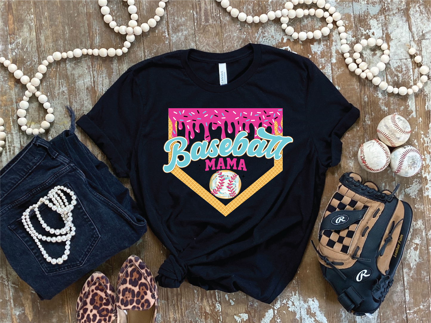 Baseball Mama Ice Cream