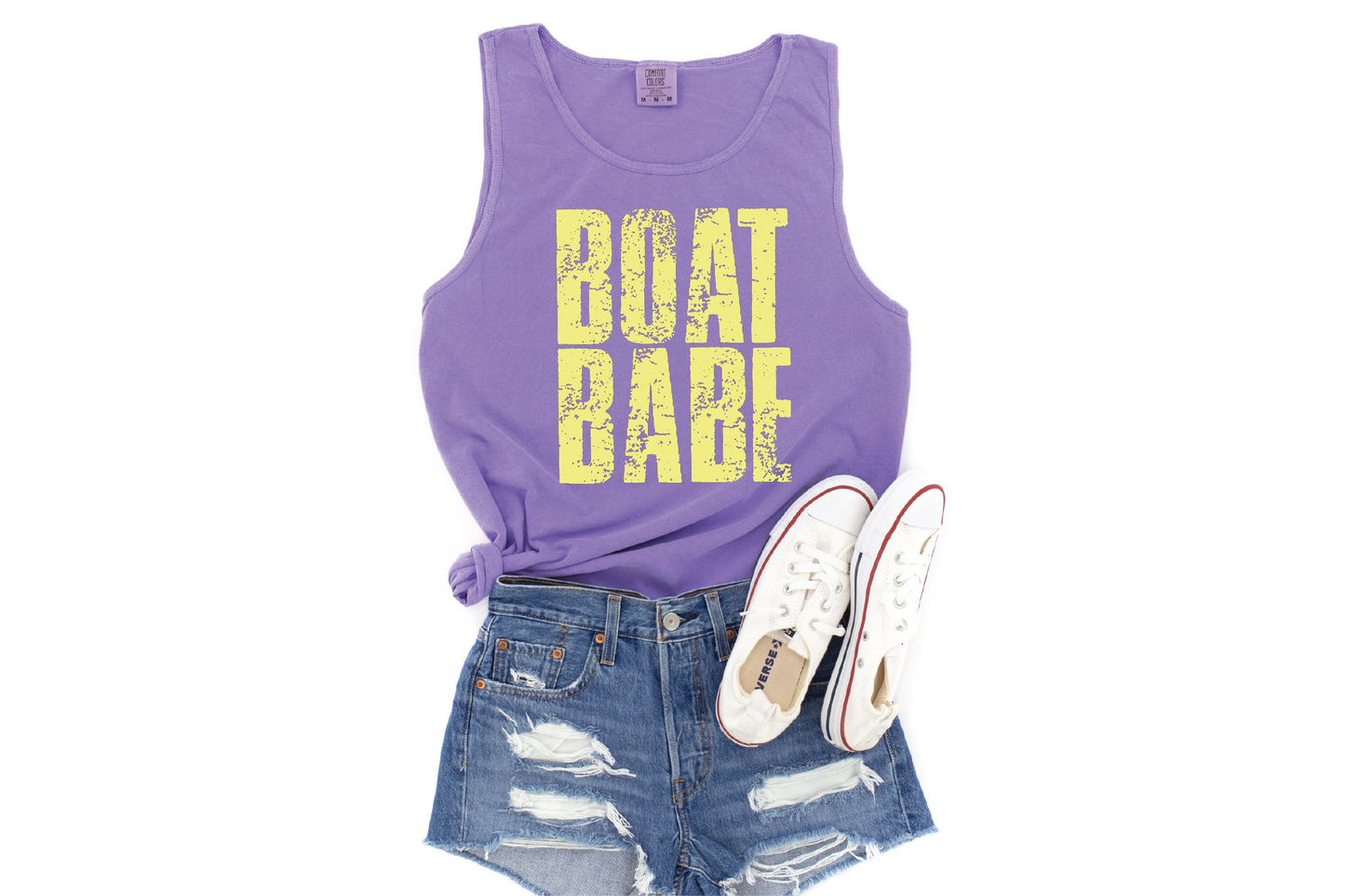 Boat Babe Graphic Tank Top