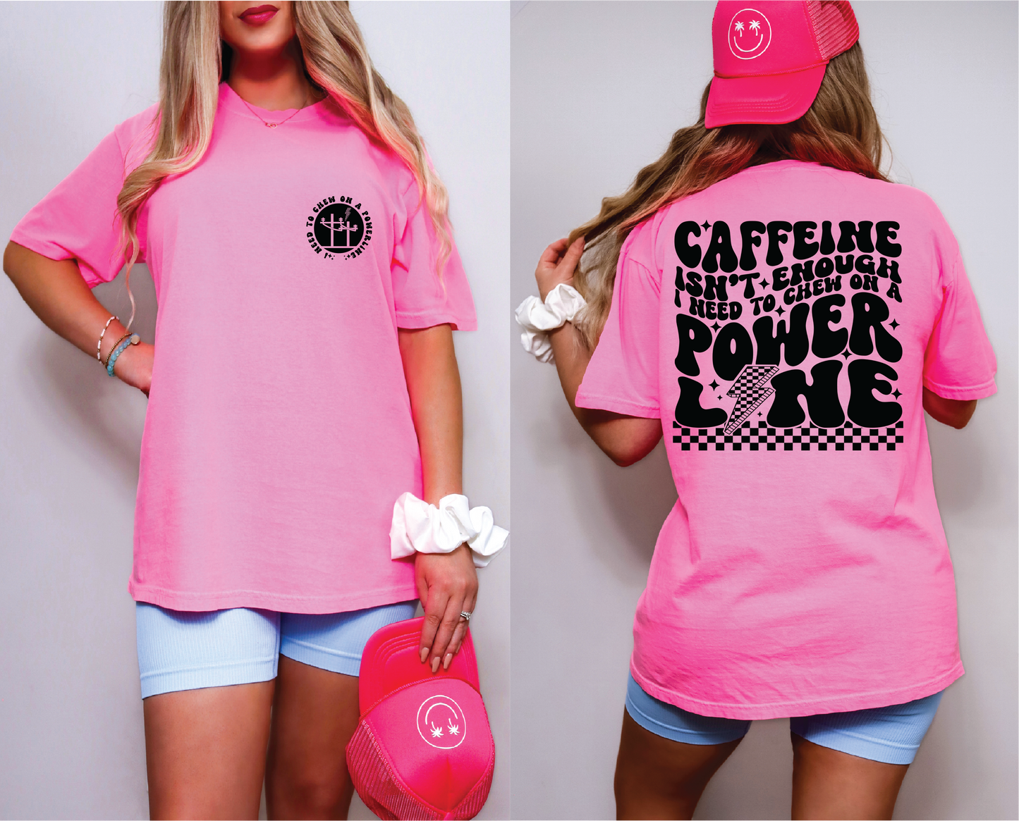 Caffeine Isn't Enough Graphic Tee