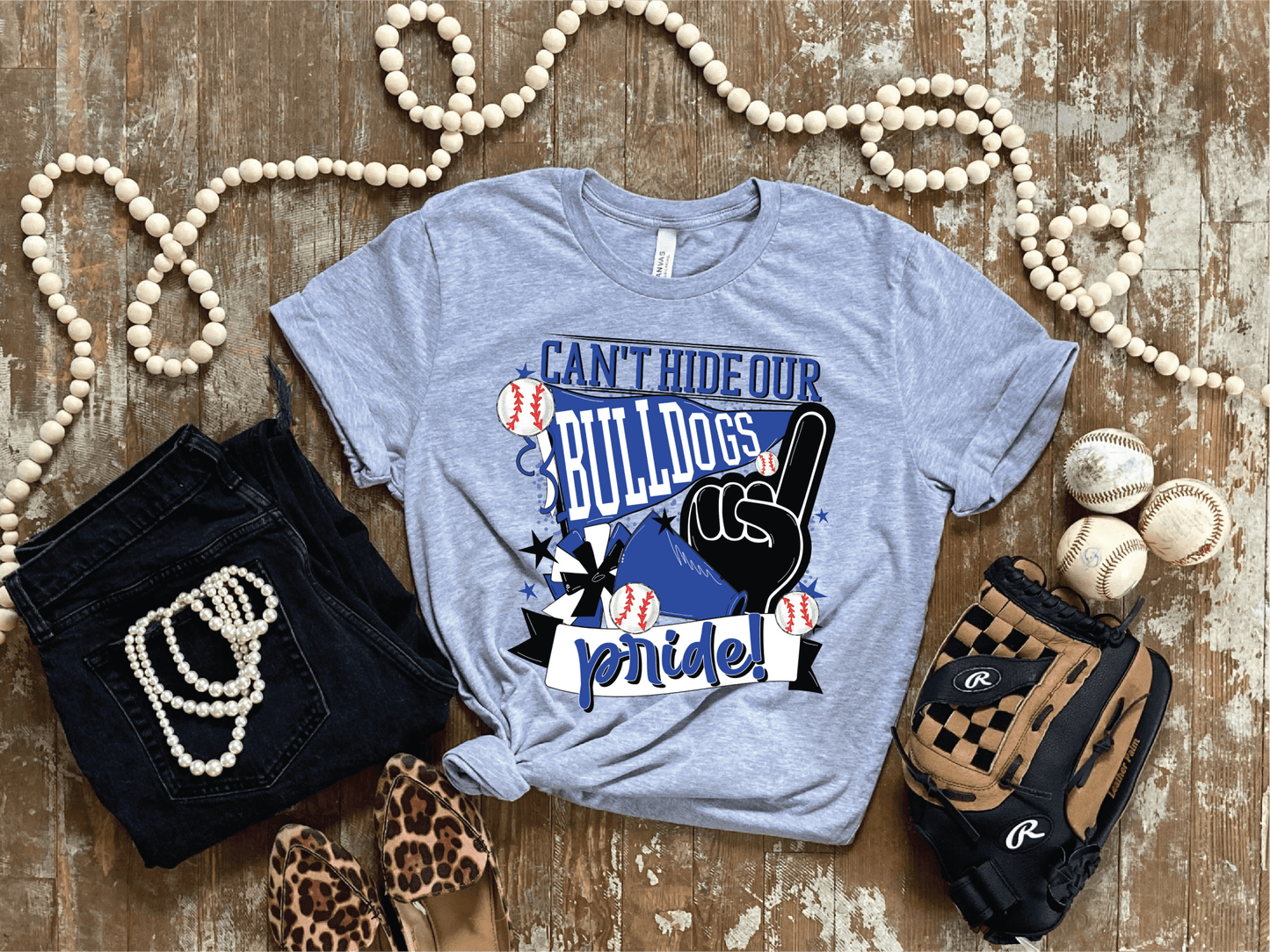Cant Hide Your Pride Baseball Spirit - Southern Belles & Company Boutique