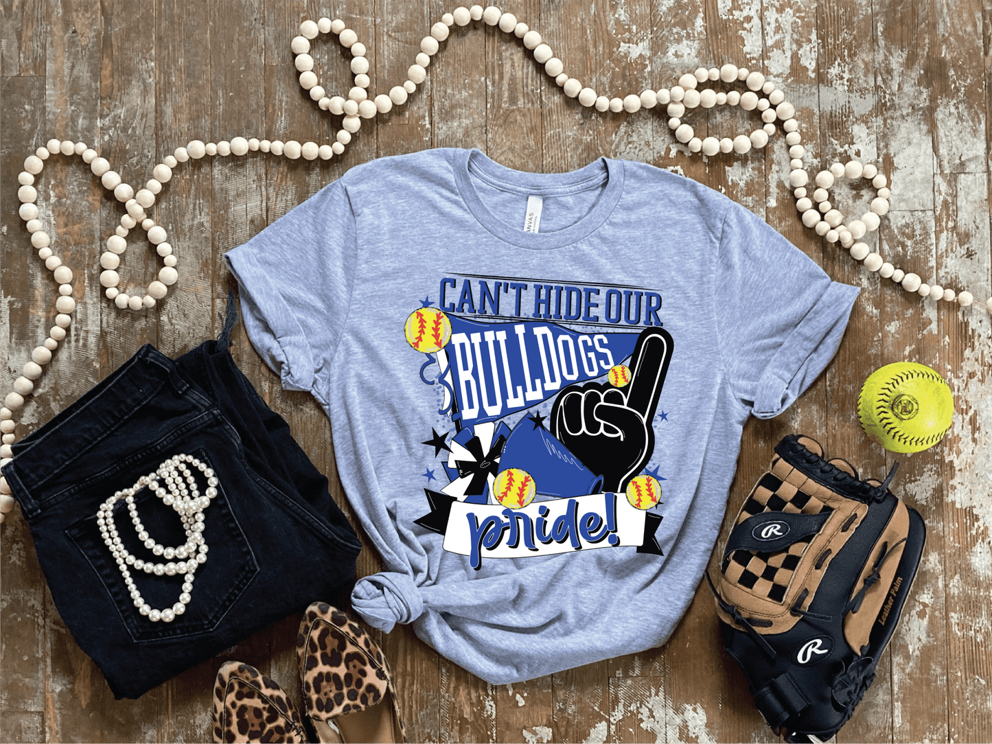 Cant Hide Your Pride Softball Spirit - Southern Belles & Company Boutique