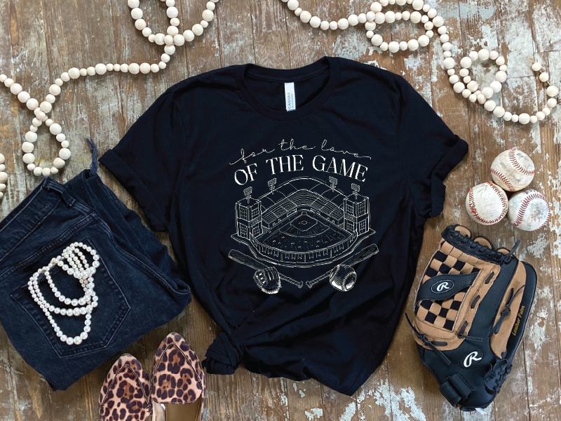 For The Love Of The Game Base/Softball - UNISEX Graphic TEE