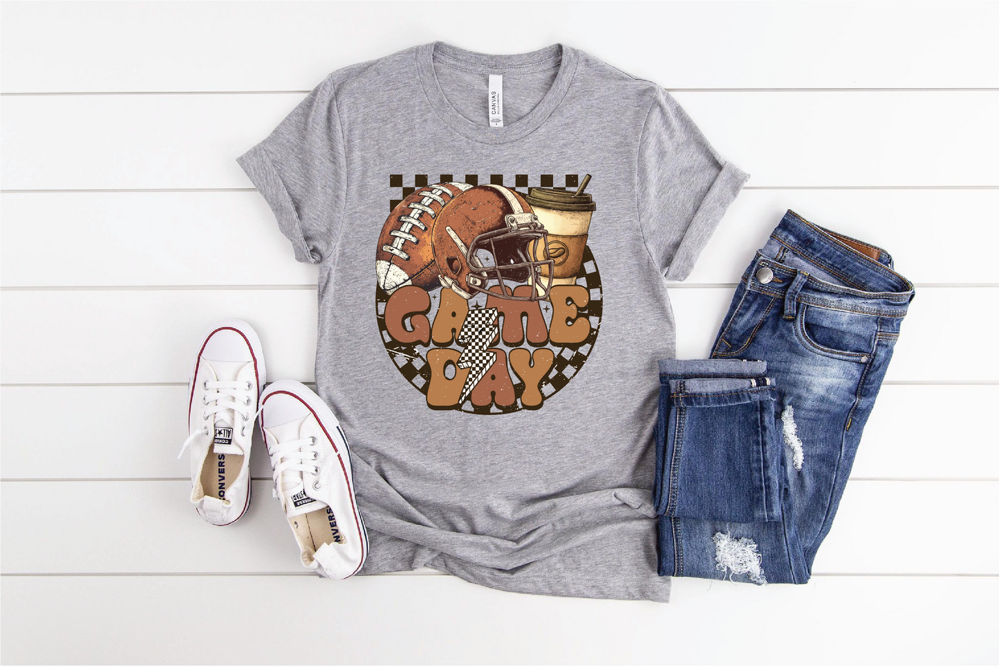 Game Day Football Graphic T-Shirt