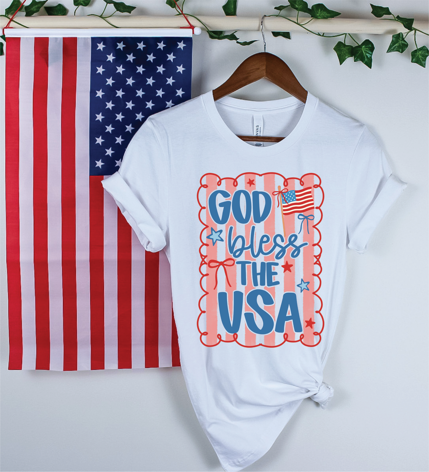 God Bless The USA Patriotic Tee