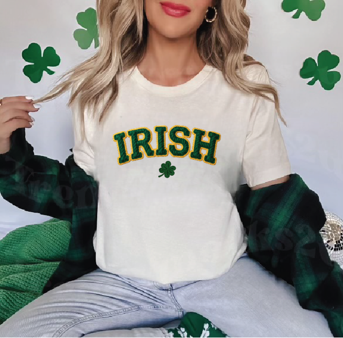 Lucky Faux Stitch - UNISEX GRAPHIC Sweatshirt