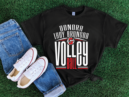 Volleyball School Spirit Tee