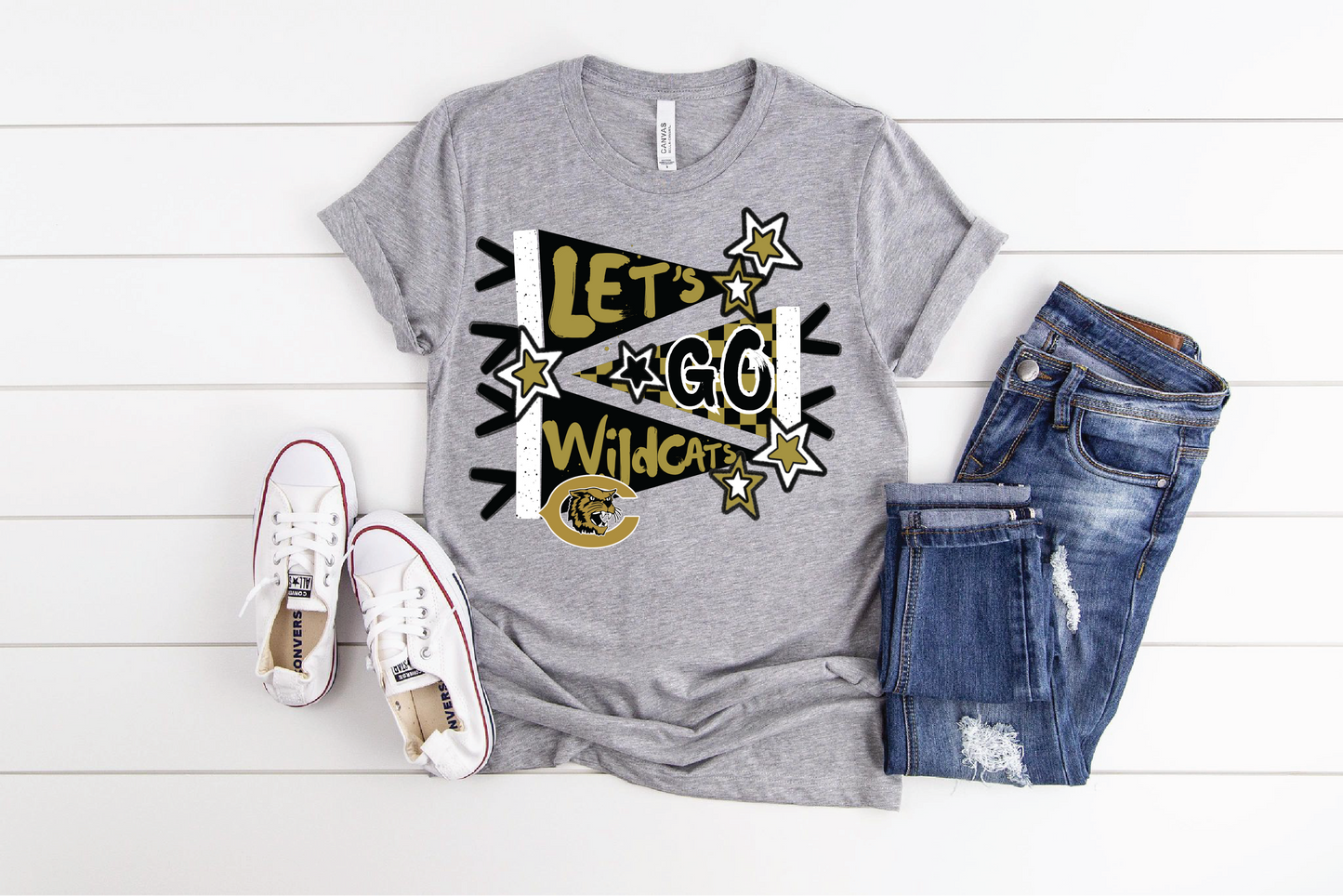 Let's Go Pennant Spirit- Football Graphic Tee