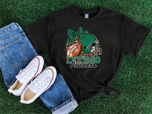 Let's Go School Spirit Tee- Pioneers