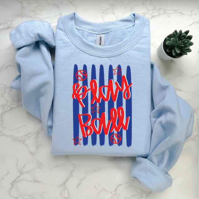 Play Ball - UNISEX GRAPHIC SWEATSHIRT