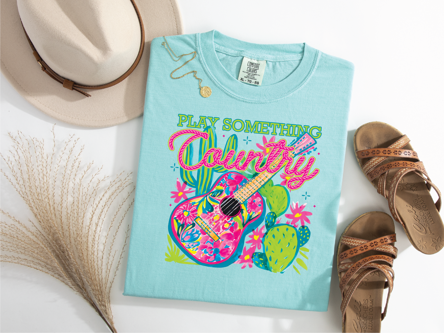 Play Something Country Graphic Tee