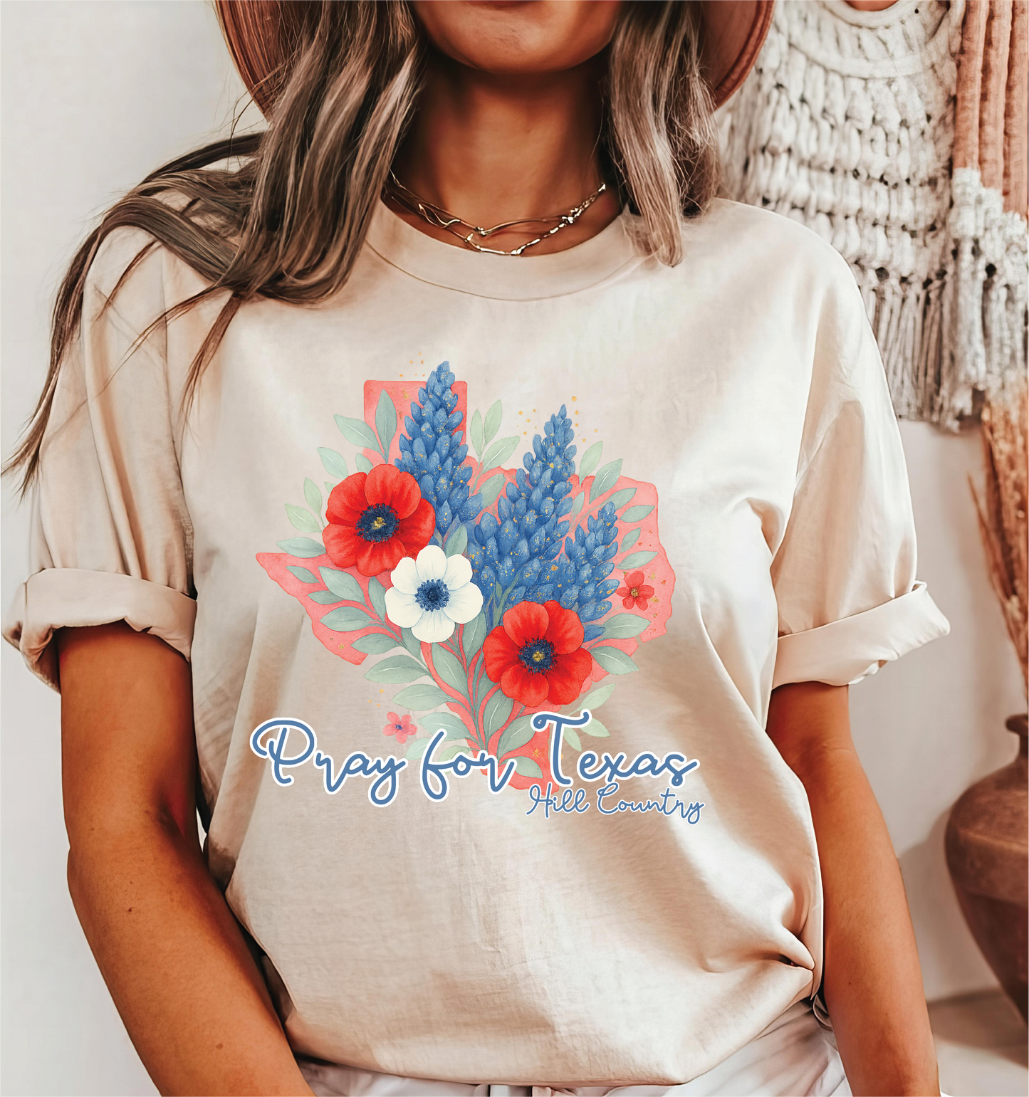 Pray For Texas Graphic T-shirt