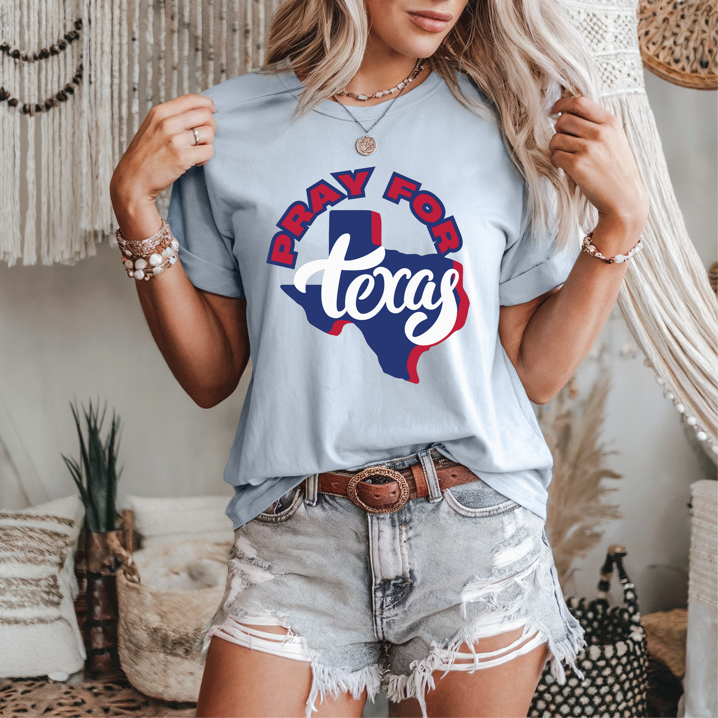 Pray for Texas Graphic Tee