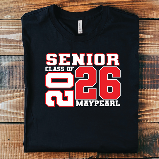 Customizable Senior 2026 Graphic Tee
