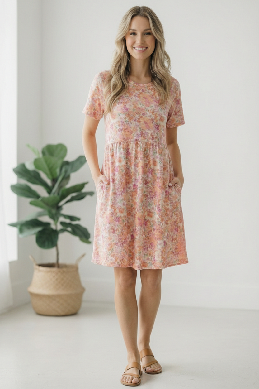 On a Lovely Afternoon Babydoll Dress