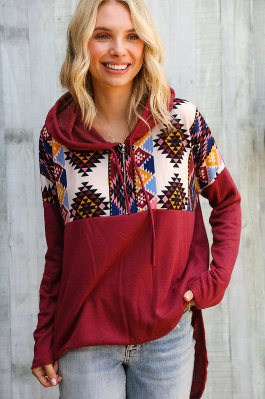 Desert Dreams High Low Pullover