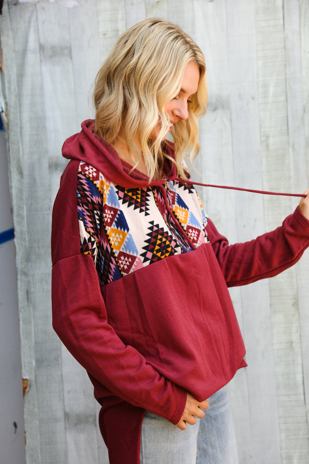 Desert Dreams High Low Pullover