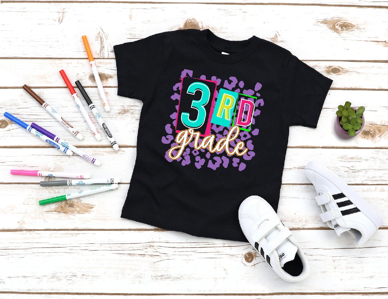 3rd Grade Neon - Southern Belles & Company Boutique