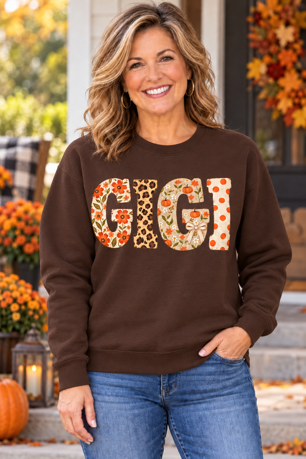 Customizable Name Fall - Unisex Graphic Sweatshirt/Tee