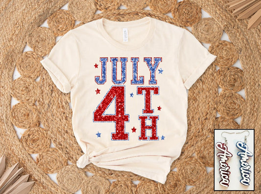 4th of July (Glitter Look) - Southern Belles & Company Boutique