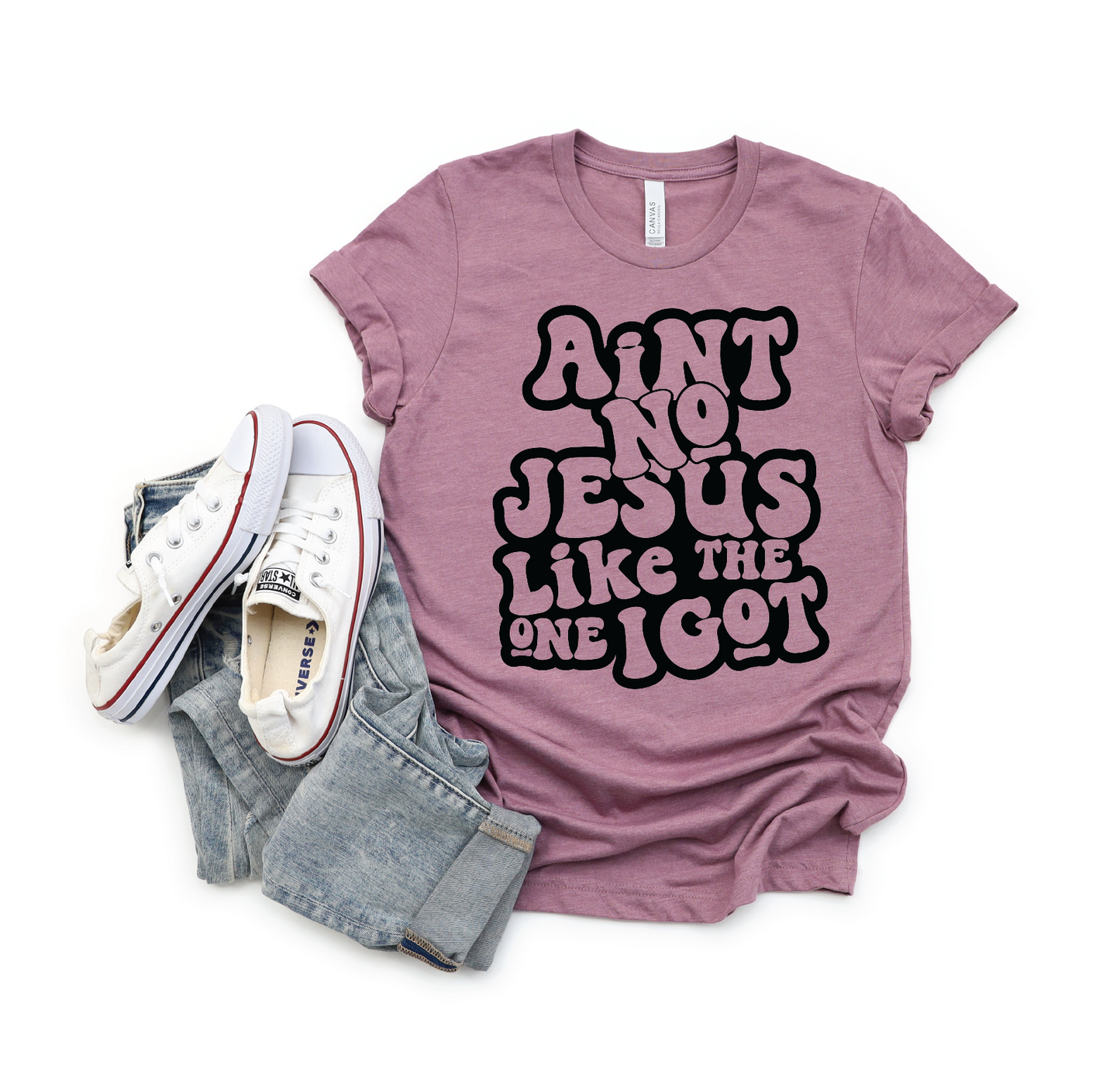 Ain't No Church Bubble Letters