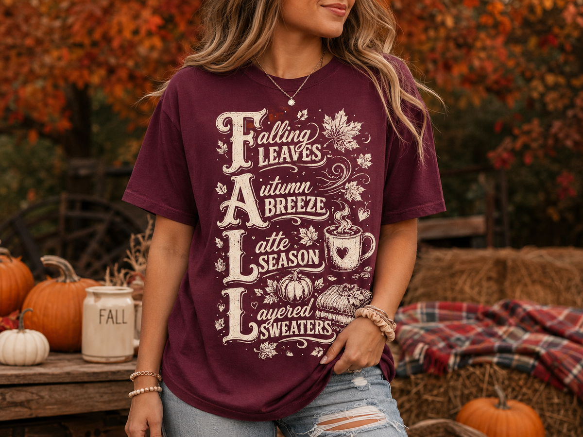 FALL DEFINITION - Graphic T-Shirt/SWEATSHIRT