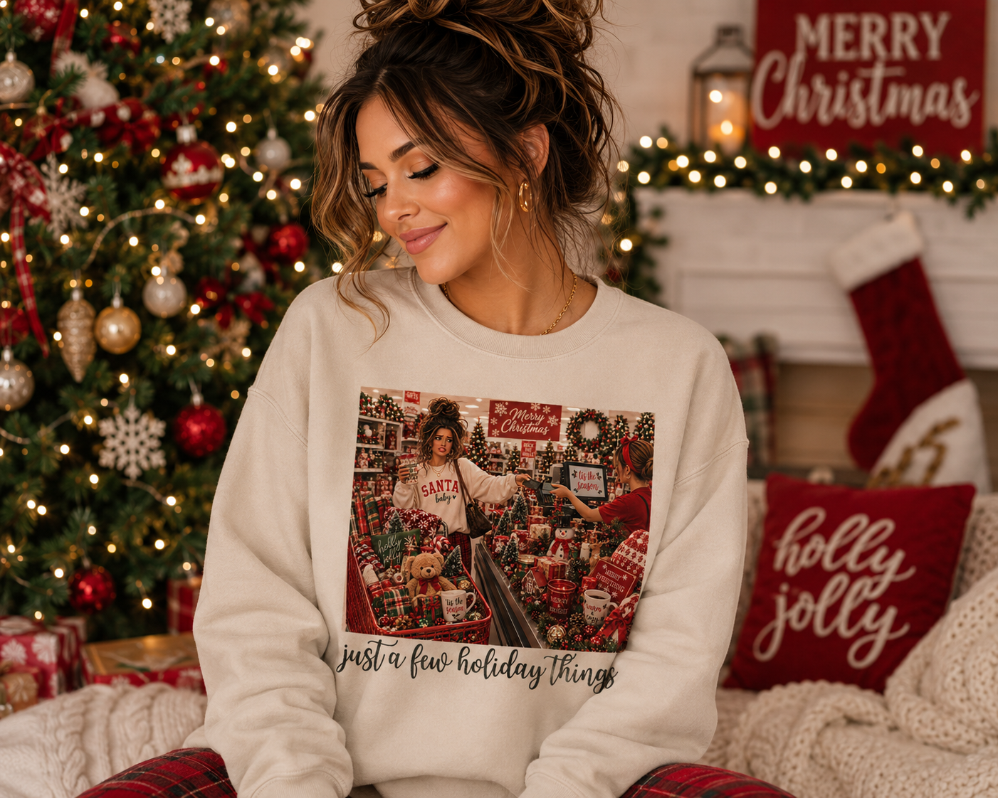 Just a Few Holiday Things - Unisex Sweatshirt/Tee