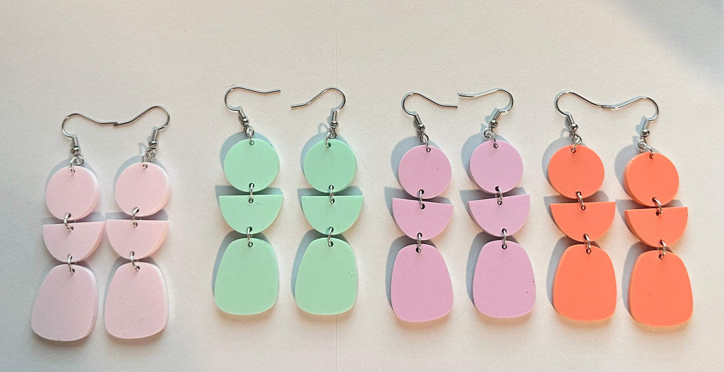 Lola Matte Earrings