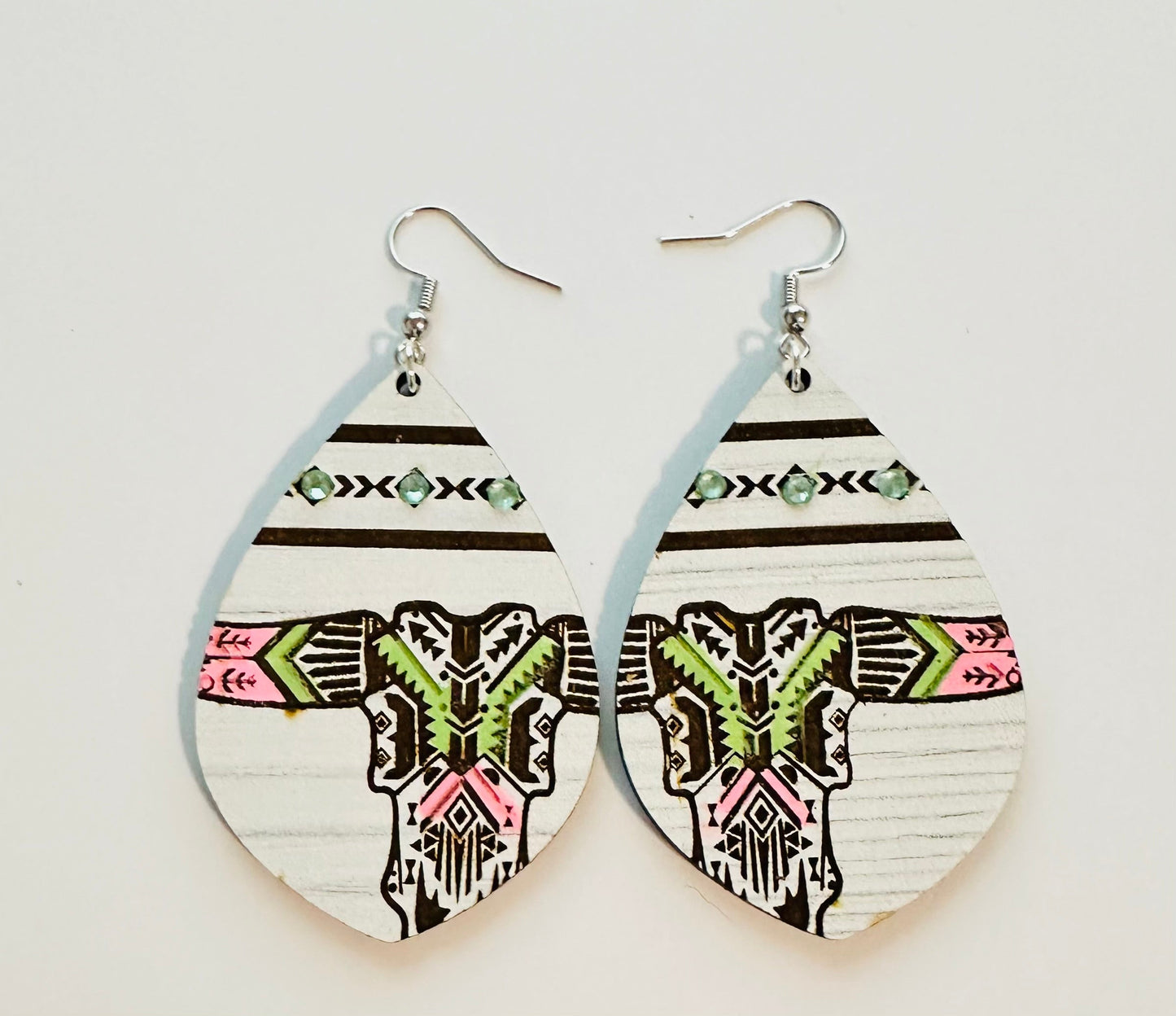 Aztec Bull Earrings