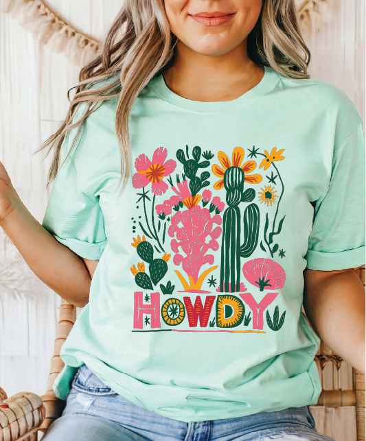 Howdy Western Boho- Unisex Tee
