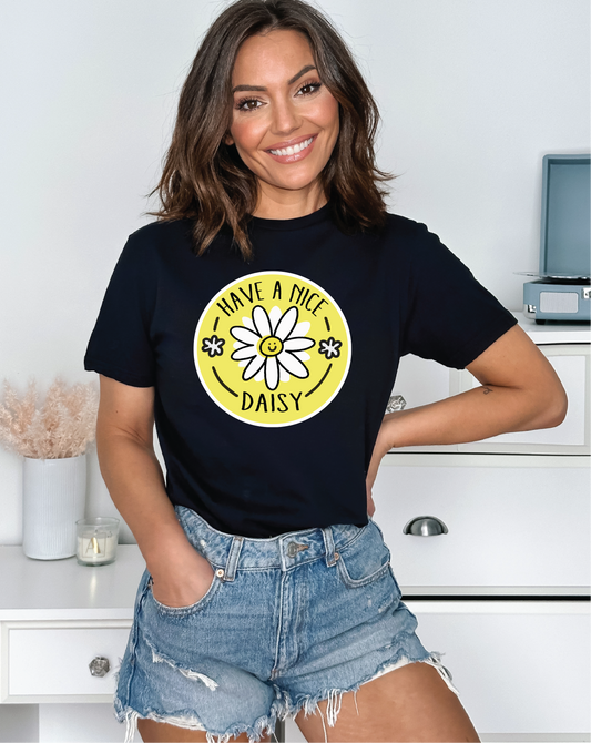 Have a Nice Daisy Graphic Tee