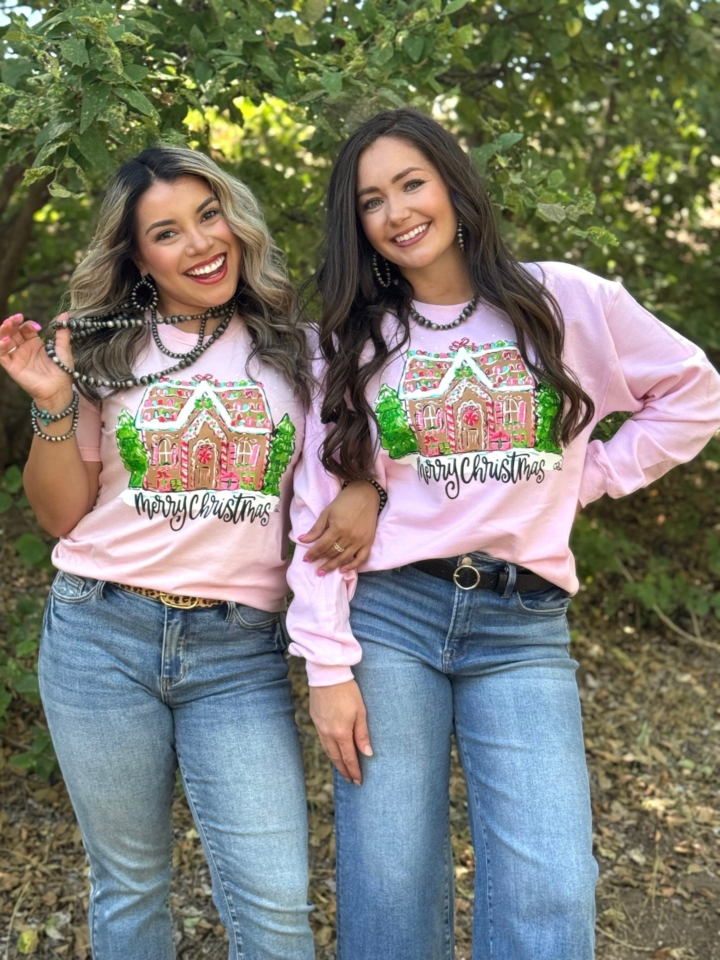 Callie Ann Stelter Gingerbread House Tee & Sweatshirt