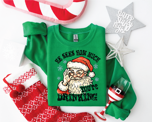 Sees How Much Your Drinking