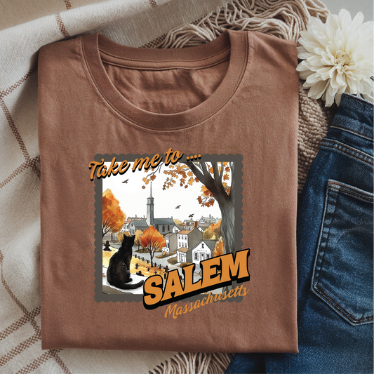 Take Me To Salem- Fall Graphic T-Shirt