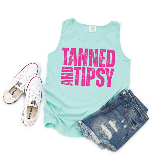 Tanned and Tipsy Tank Top