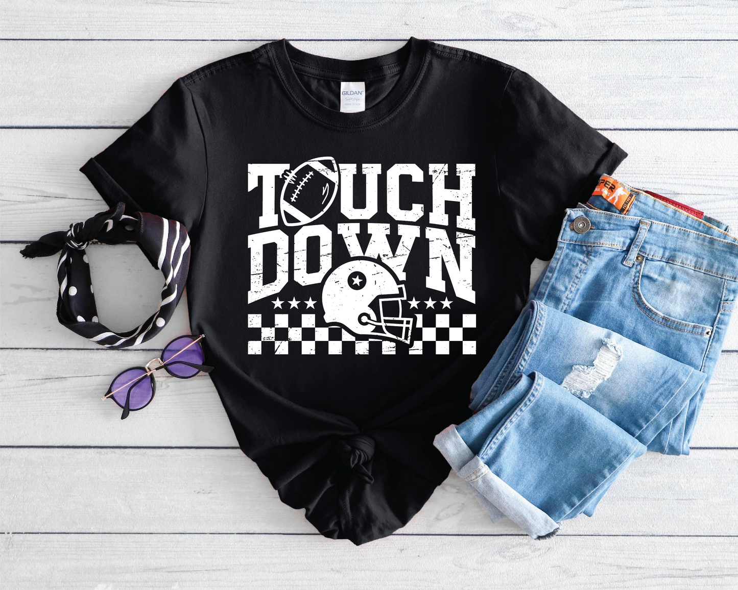 Touchdown Football Graphic T-Shirt