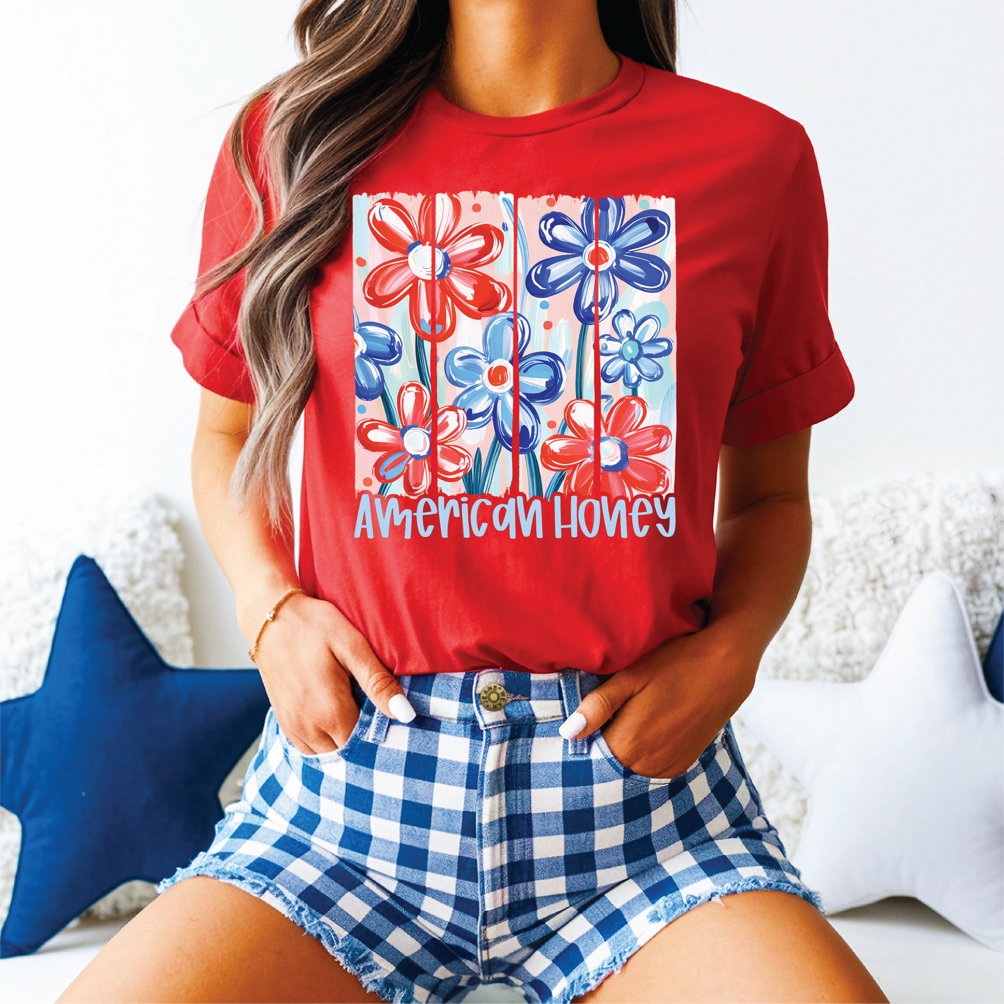American Honey Patriotic GRAPHIC TEE