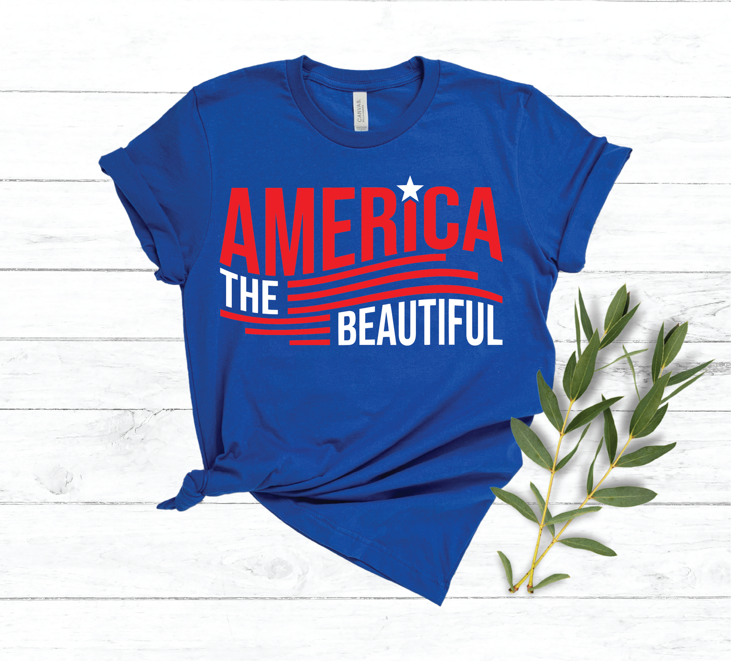 America The Beautiful Graphic Tee
