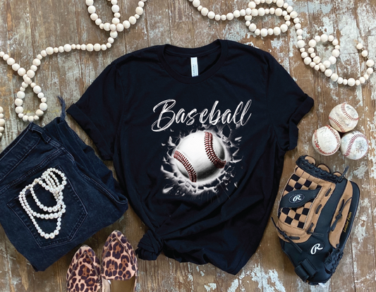 Ball Breakthrough Baseball - UNISEX Graphic TEE