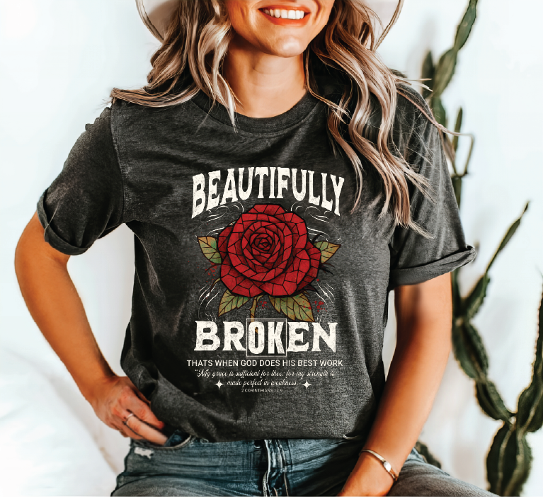 Beautifully Br[OK]en Graphic Tee