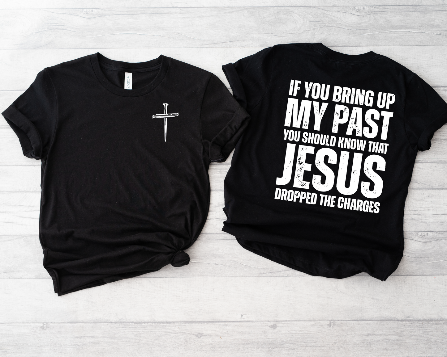 Jesus Dropped The Charges -UNISEX GRAPHIC Tee