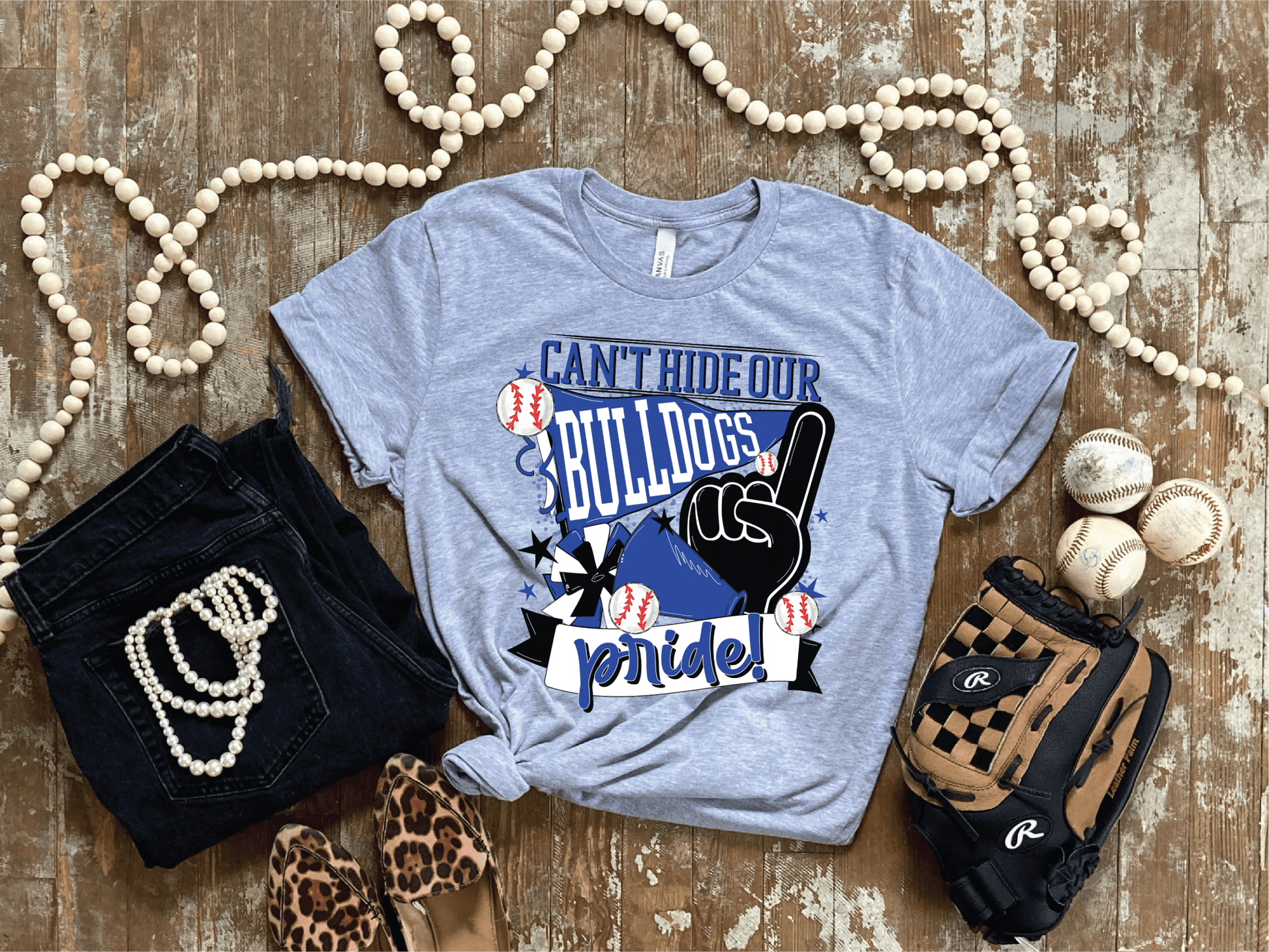 Cant Hide Your Pride Baseball Spirit - Southern Belles & Company Boutique