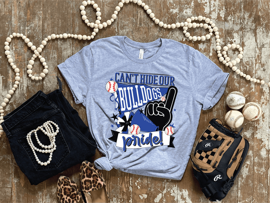 Cant Hide Your Pride Baseball Spirit - Southern Belles & Company Boutique