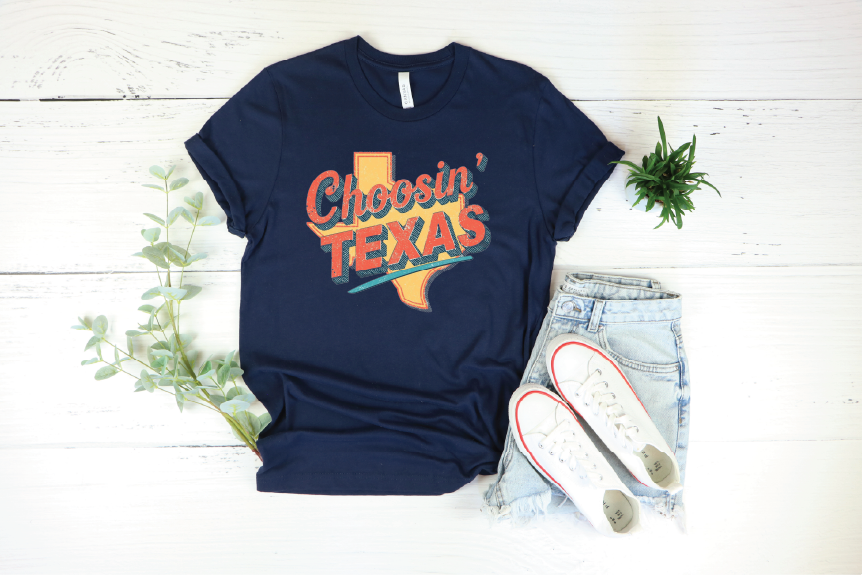 Choosing Texas - UNISEX GRAPHIC TEE