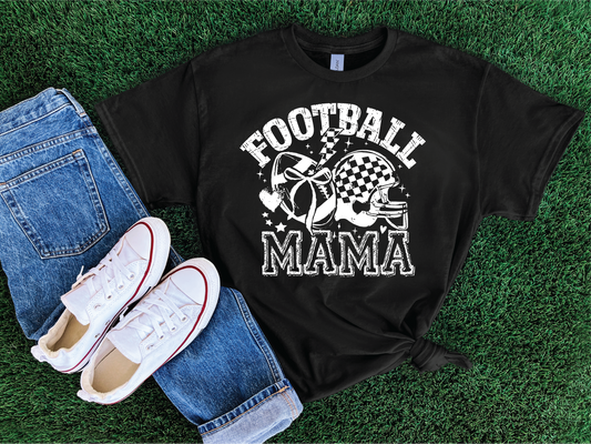 Football Mama- Football Graphic T-shirt