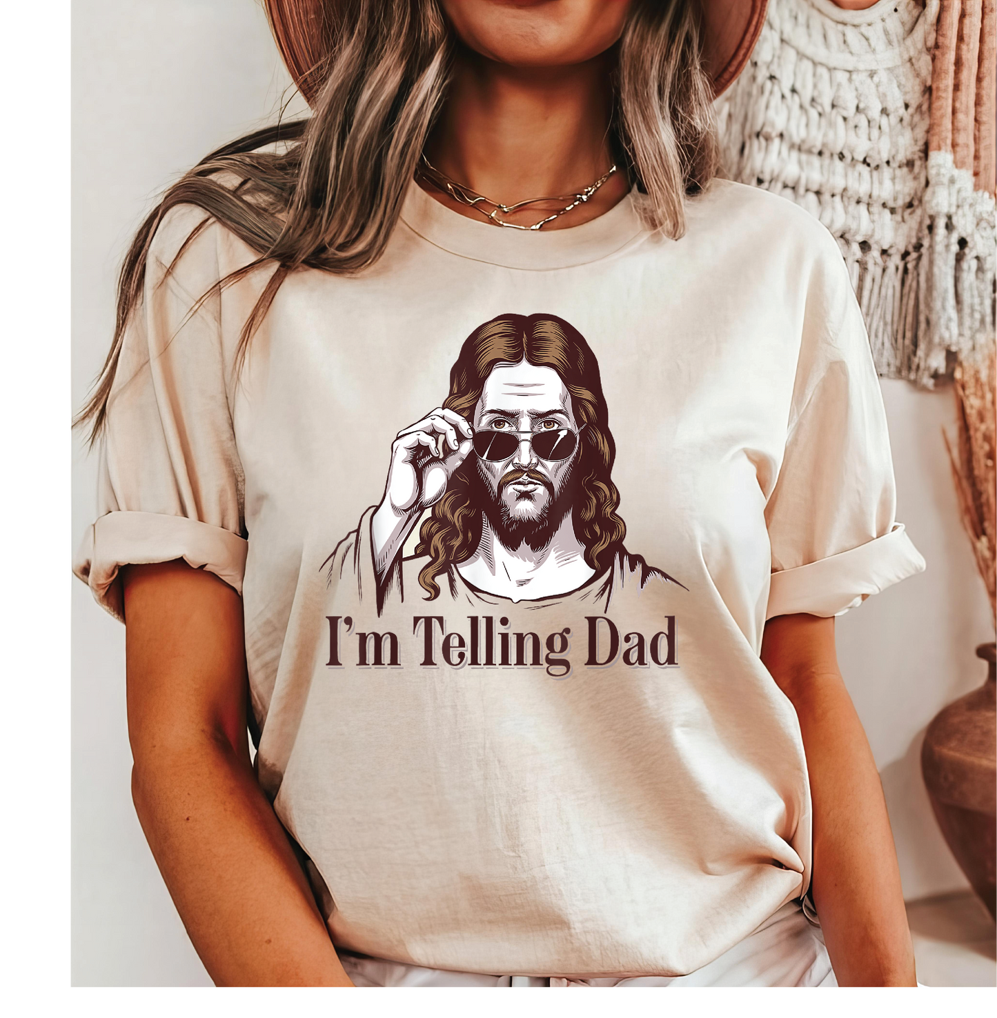 I'm Tellin' Dad Graphic Tee